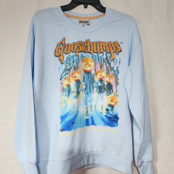 Goosebumps Jack-O-Lantern sweatshirt women's Medium - Picture 3 of 6